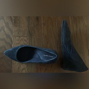 Easy Spirit Classic Navy Blue Wedges